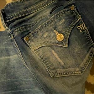 Miss Me frayed Skinny Jeans